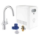 GROHE Blue professional - C-tut - Uttrekkbar - Krom