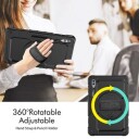 Samsung Galaxy Tab S9 Ultra Heavy Duty 360 Deksel med Håndrem Svart
