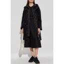Moncler Dame Frakker Svart S,