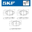 SKF VKBP 81328 A Bremseklosser