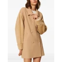 Twinset Dame Frakker Beige XS,