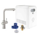 GROHE Blue Professional - L-tut - Uttrekkbar - Supersteel