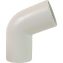 Smartline 50 mm PP bend 67 grader off white