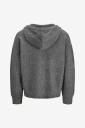 Jack & Jones Junior   Hettegenser Jcogravity Knit Zip Hoodie Jnr   Grå