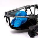 Yeah Racing TABB-010BK ALUMINUM GEAR COVER W/MOTOR MOUNT FOR BBX
