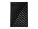 WD My Passport 2TB Ekstern Harddisk med 256-bit AES Kryptering Svart