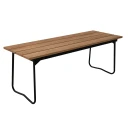 Grythyttan Stålmöbler Benk 8 Teak / Svart