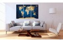 Bilde The Dark Blue Depths 120x80 Artgeist sp. z o. o.