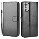 Motorola Moto E32s Lommebok-deksel med Magnetisk Lukning Svart