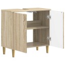 vidaXL Baderomsvaskeskap ARNHEM Sonoma eik 59,5 x 31,5 x 59 cm