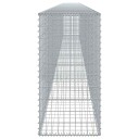 Gabionkurv med deksel 800x50x100 cm galvanisert jern