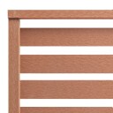 vidaXL Gjerdepanel WPC 180x180 cm brun