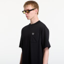 Fred Perry Pocket Detail T Shirt Black XL