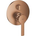Grohe Lineare dusjbatteri, børstet kobber copper