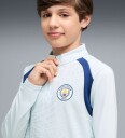 Puma Treningsskjorte m. Glidelås   MCFC   Blå   Puma   14 år (164)   Genser   Lyseblå