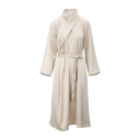 Garbo Dress Champagne XL LS satin dress with twist