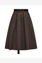 Copenhagen Muse   Midi skjørt Cmkendy skirt   Brun