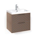 Macro Design Crown Stripe Servantskap 2 Skuff - med Light Servant Eik / 60cm 45