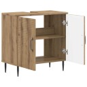 vidaXL Baderomsvaskeskap HAARLEM Artisan eik 59,5 x 31,5 x 59 cm