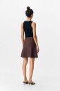 Object   Skjørt objReynard HW Short Knit Skirt   Brun