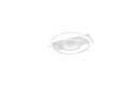 Trio Lighting Taklampe Wheeler Rund Matt hvit