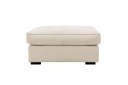 Rossita lyx Fotskammel - Beige Chenille