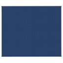 Vidaxl Vektdyne blå 220x260 cm 15 kg stoff