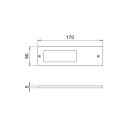 LED-Spot Beslag Design Vega 24V/5W 2700 K