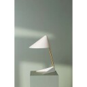 Warm Nordic Ambience Bordlampe White/Brass
