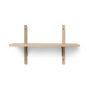 ferm LIVING Sector hylle S/S Eik-svart