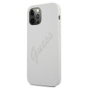 Guess Mobildeksel til iPhone 12 Pro Max 6,7" Rød/Rosa Hardcase med Metalllogo
