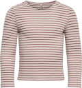 Kids Only Kmgmaude Life Stripe Ls Top Jrs Noos   Grey   128