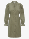B.YOUNG Denord Vneck Dress Grønn 40