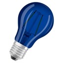 Osram 2.5W E27 Blå LED-filamentlyspære A60 - 9000 K