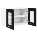  Hengende skap Riga Svart Eik 60 x 31 x 40 cm Konstruert tre