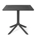 Nardi Clip bord 80x80 cm Anthracite