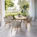 Dedon Mbrace spisebord 90x200 cm AX2 teak
