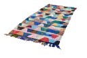 Marokkansk Boucherouite teppe 140 x 290 cm Størrelse: 140 x 290 cm