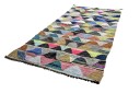 Marokkansk Boucherouite teppe 145 x 305 cm Størrelse: 145 x 305 cm
