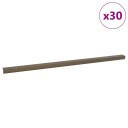  Trappeneser 30 pcs Brun 67 x 3 x 2 cm Aluminium