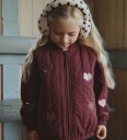 Konges Sløjd Termojakke   Juno   Dekadent Chocolate m. Palietter   Konges Sløjd   5 år (110)   Termoklær   Bordeaux