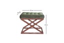 Gillie Sittepuff 40 cm   Kobber/Grønn