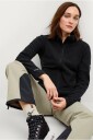 Áhkká Fleeceskjorte Fleece Basic W Svart