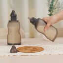 Haakaa Squeeze Flasketut til Silikonposer - 2-Pack Svart