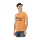 Trussardi Herre Topper Oransje L,