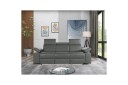 Reclinersofa uten hjørne Loft24 3 seters sofa Rayland Grå  
