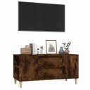 vidaXL TV-benk røkt eik 102x44,5x50 cm konstruert tre