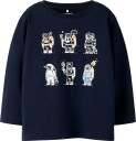 Name It Genser   NmmRonni   Evening Blue   Name It   3 år 98   Genser   Blå