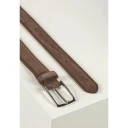 Howard London Suede Leather Belt Jack - Brown - 85
