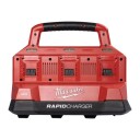 Milwaukee M18 PC6 Hurtiglader for 6 Batterier - Packout System